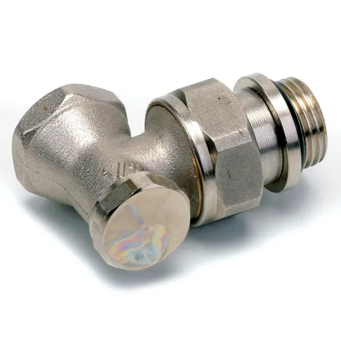 COMAP - Haaks voetventiel 2 functies 1/2" - 1/2" - zelfdichtend staartstuk